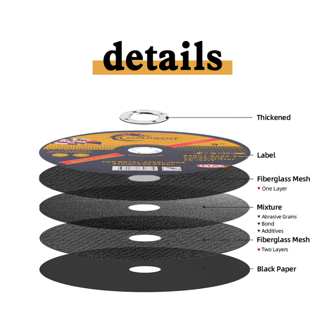 Sárgaréz tárcsa fémhez 150x1,6x22,23 mm