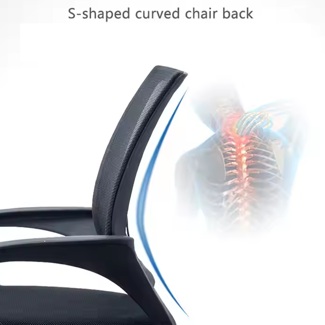 Irodai szék hálós háttámlával 2 DARAB