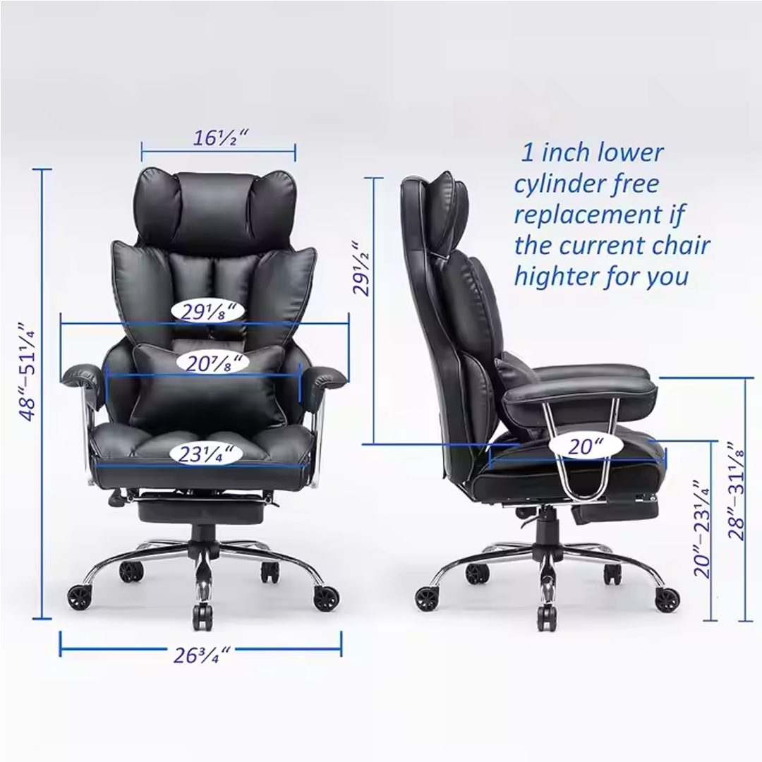 Ergonomikus irodai szék magas háttámlával