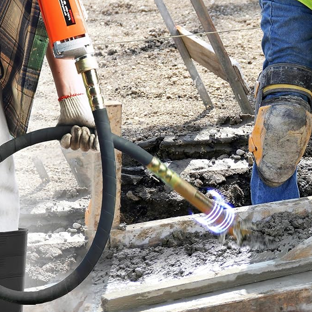 Professzionális betonvibrátor 1300 W, 2 m-es tömlővel
