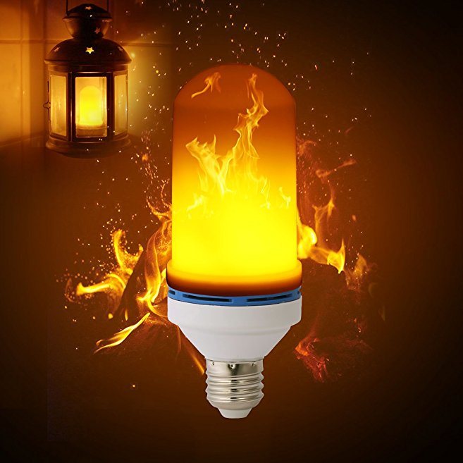 Led izzó - láng/tűz utánzat