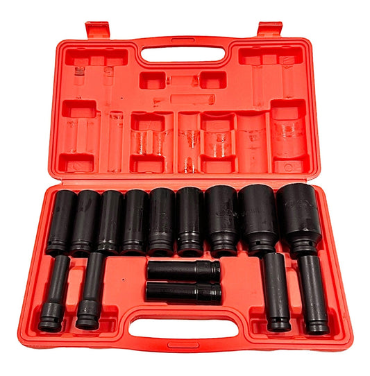 15 részes DONGTE mélyütő hatszögletű kovácsolt gedor készlet