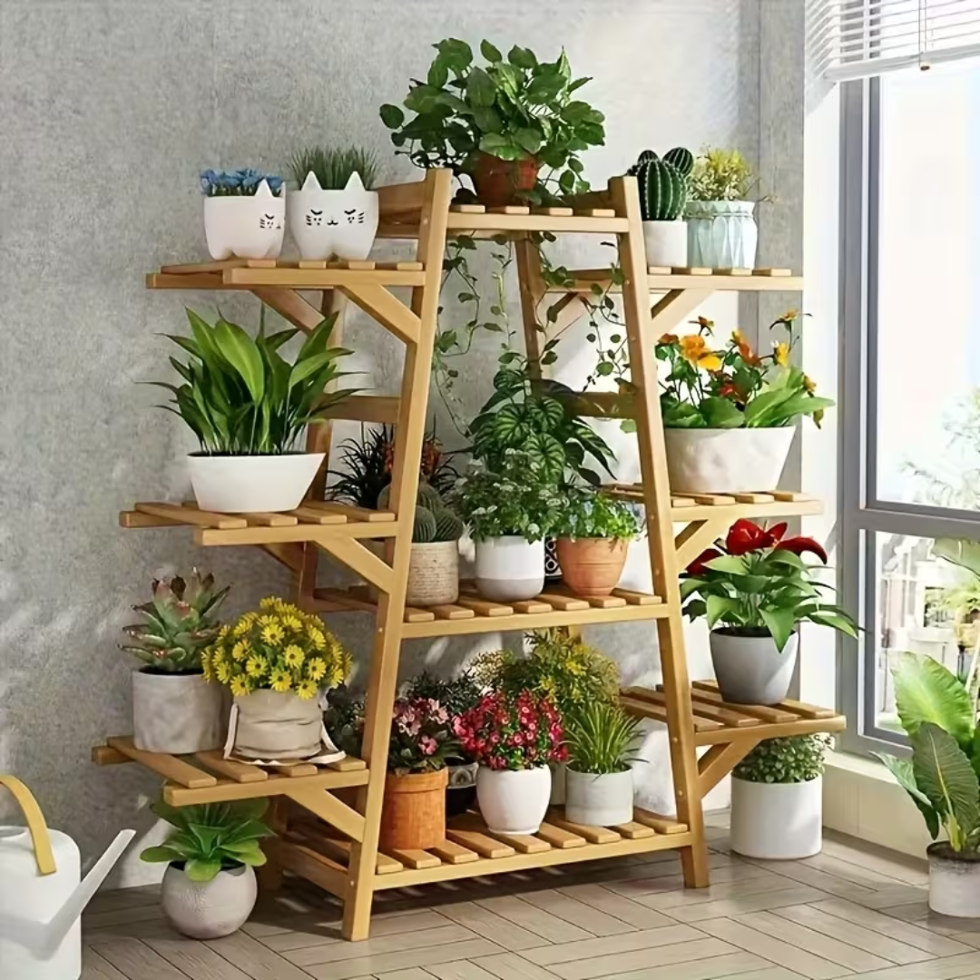 8 szintes növényi állvány – beltéri és kültéri használatra