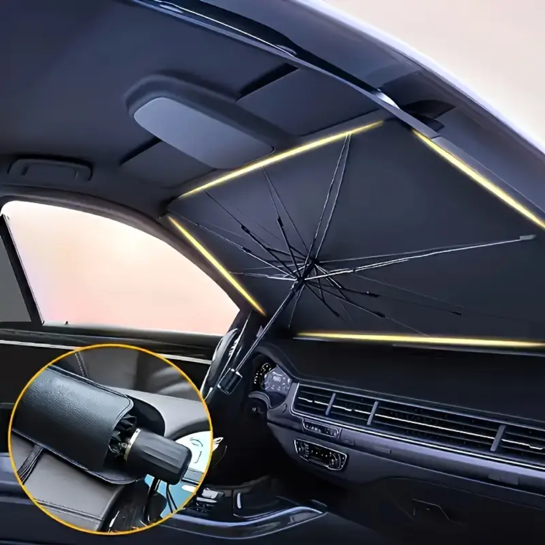 Auto esernyő a napvédelemhez és az UV sugarakhoz
