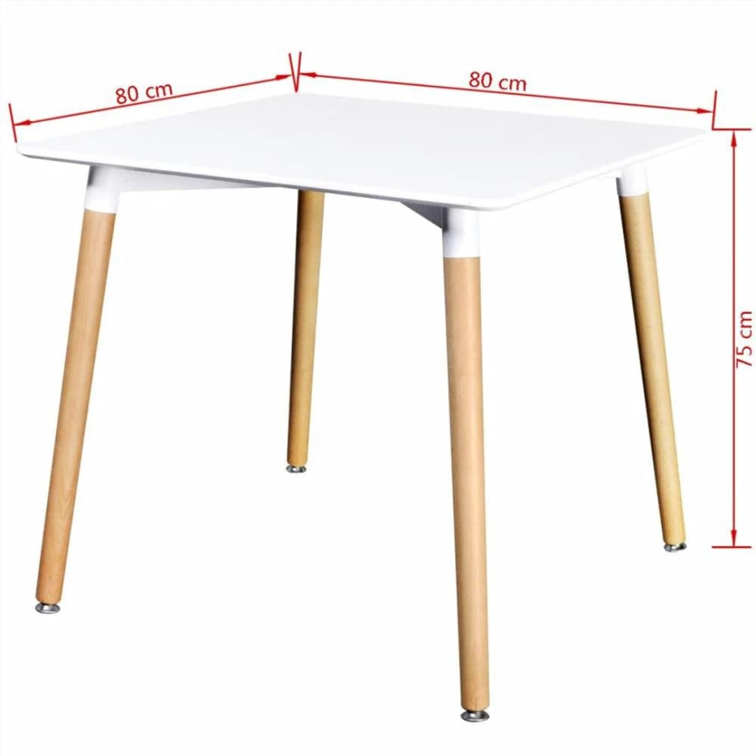 Asztal 80x80 cm – Milan Mini
