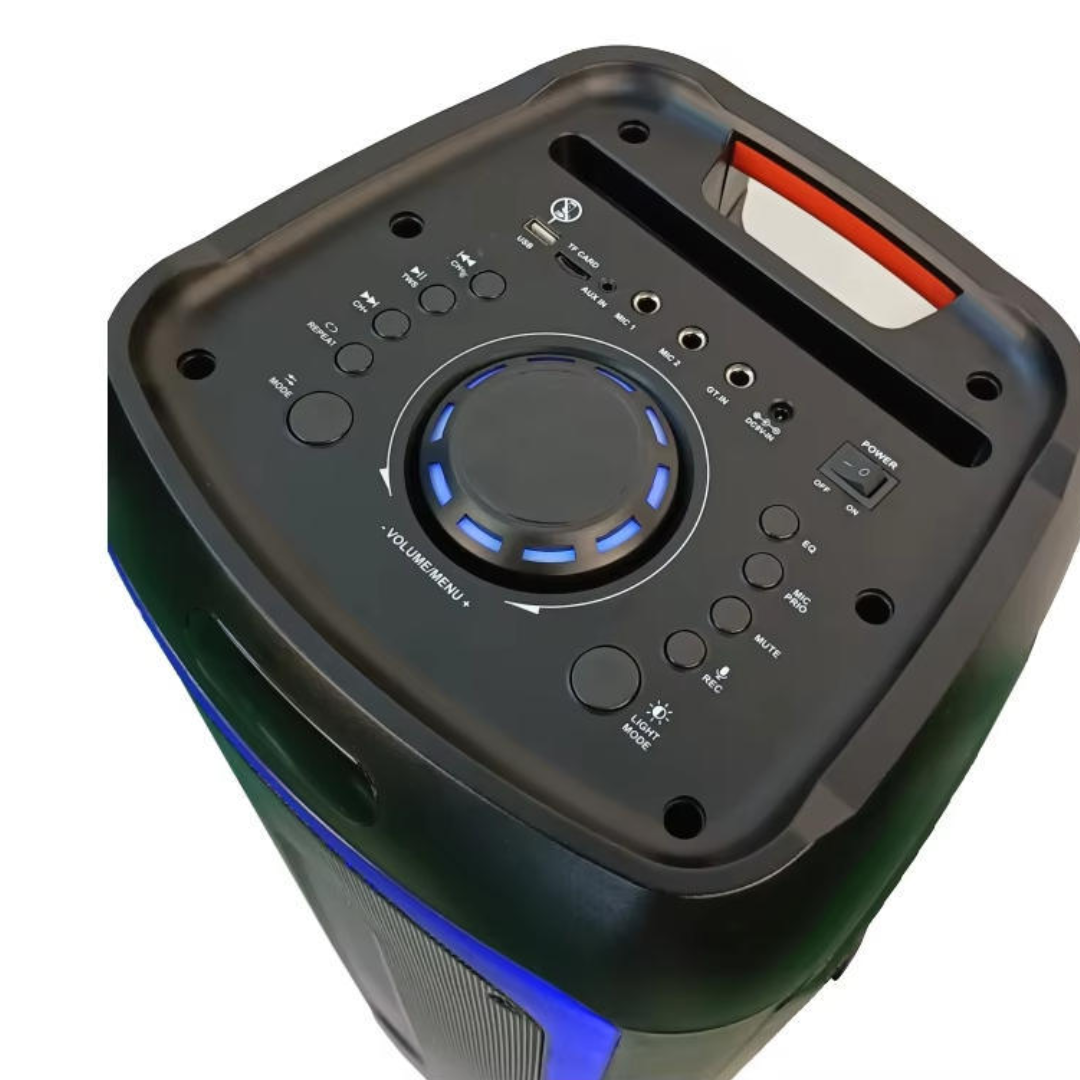 Bluetooth hangszóró 2 mikrofonnal