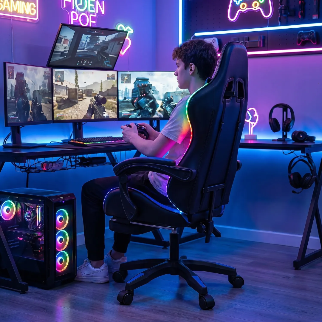 Játékszék LED RGB világítással