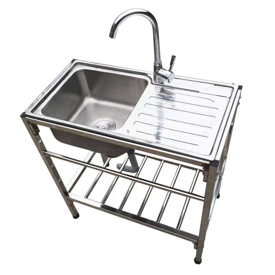 Inox leválasztott mosogató