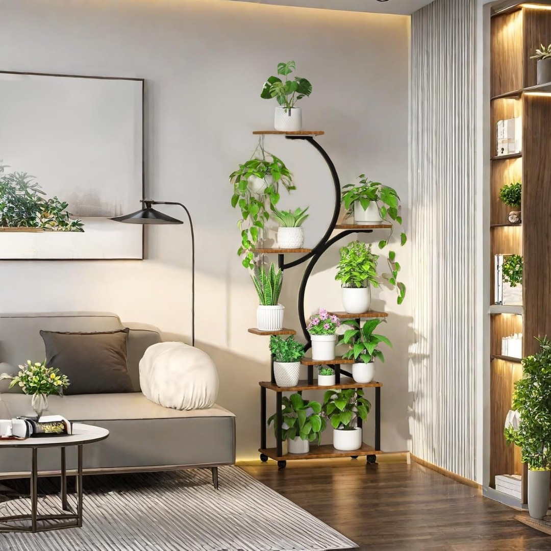 Állvány 8 zsaruval – fém belső/Vanian állvány