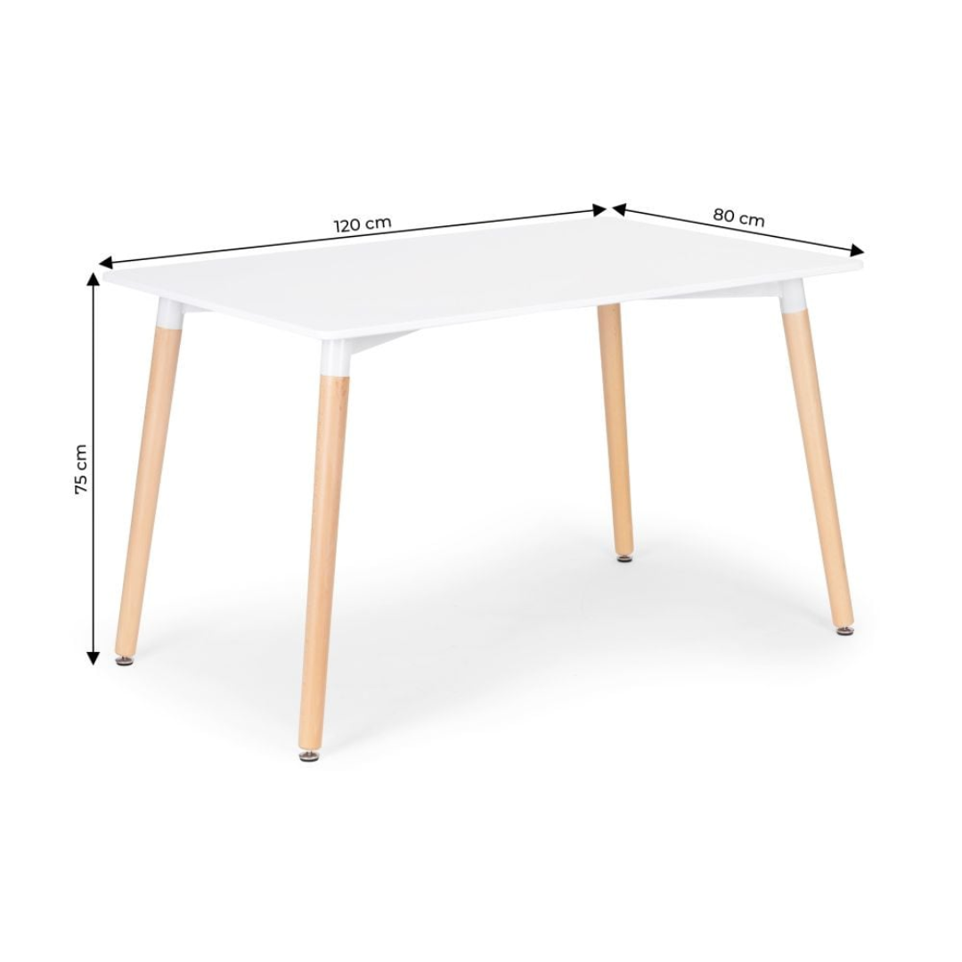 Blagoon szett – Table Milan + 4 szék Viva Home