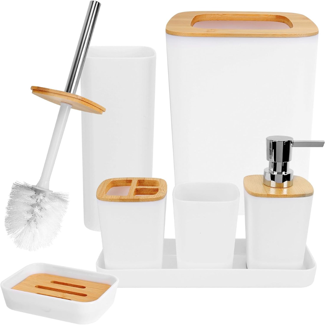 Fürdőszoba Galanter Set – 6 elem modern fekete színben
