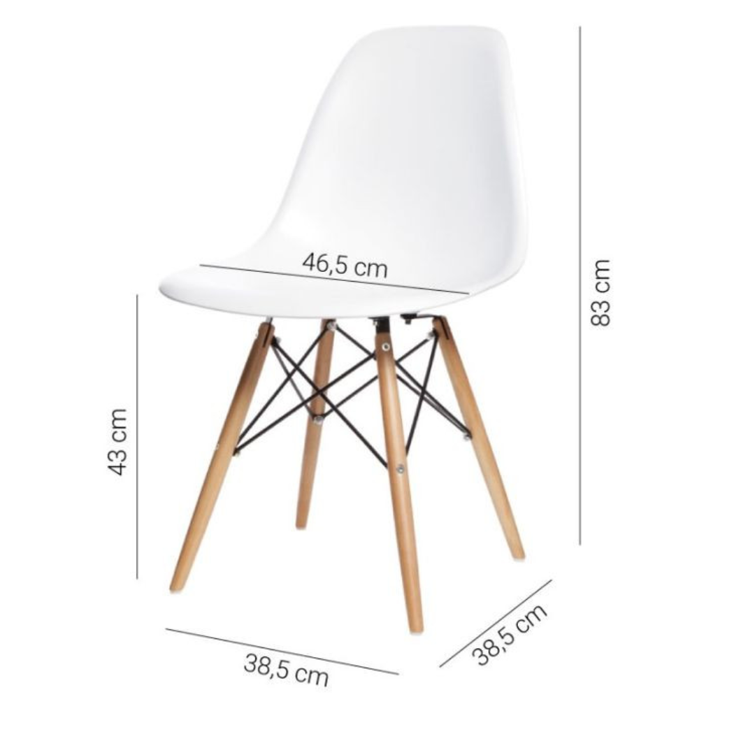 Blagoon szett – Table Milan + 4 szék Viva Home