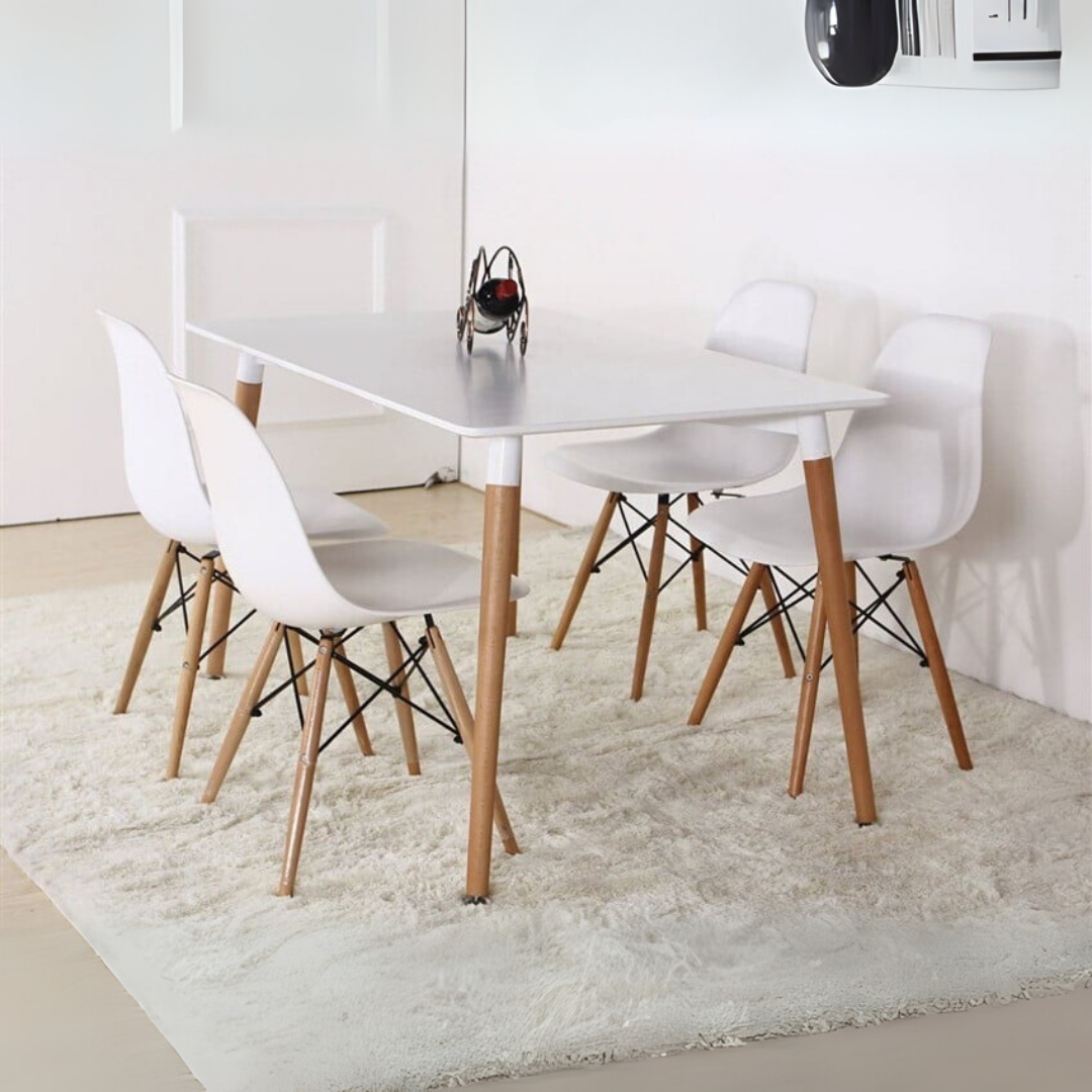 Blagoon szett – Table Milan + 4 szék Viva Home
