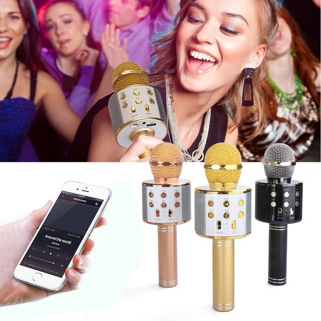 KARAOKE bluetooth mikrofon és hangszóró